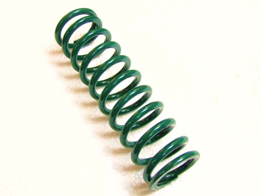 Shock absorber spring (dark green)