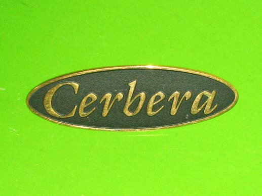 Cerbera badge (gold) Cerbera badge (gold)
