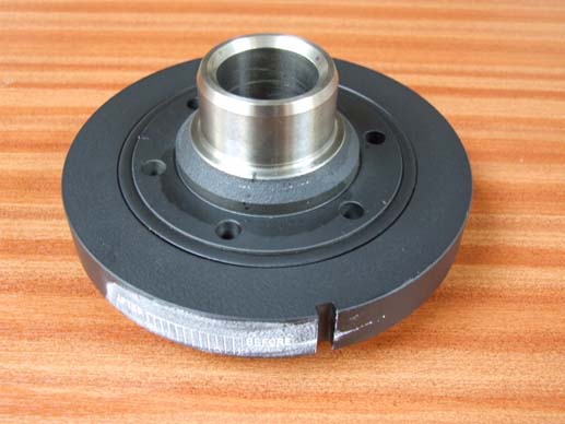 Crankshaft balance damper (serpentine)