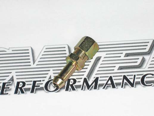 Fuel rail standpipe fitting Fuel rail standpipe fitting