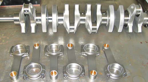 Speed 6, 4.3 billet crankshaft & con rod kit