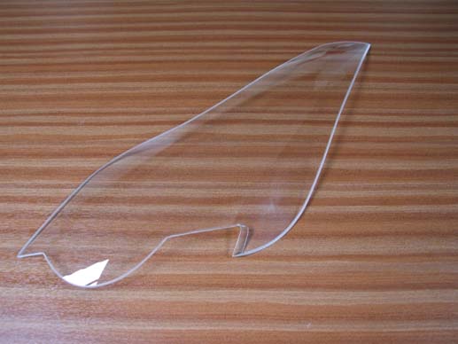 Head lamp lens (lh) Head lamp lens (lh)