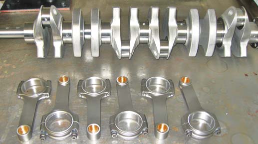 Speed 6, 4.3 billet crankshaft & con rod kit Speed 6, 4.3 billet crankshaft & con rod kit
