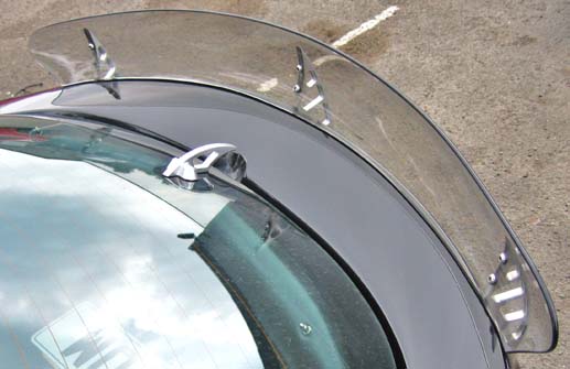 Rear spoiler Rear spoiler