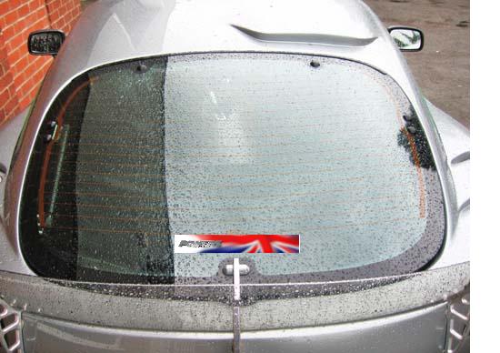 Rear screen Rear screen