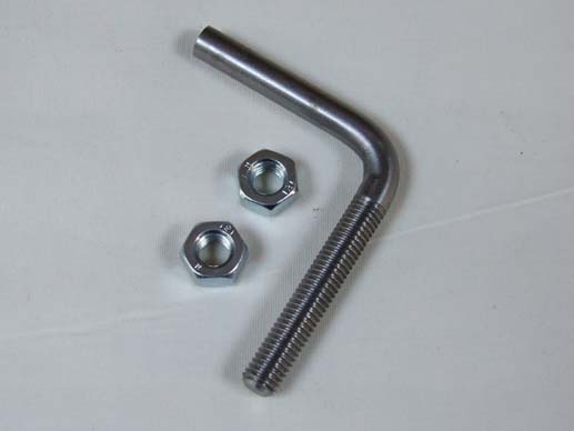 90 deg angled exhaust hanger bolt